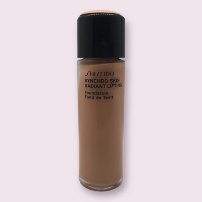 SHISEIDO Synchro Skin Radiant Lifting Foundation SPF 30 * 340 OAK * 0.4 Oz.
