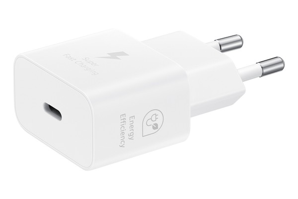 Samsung SchnellladegeräT T2510 USB-C 25W Weiß Gan Netzteil Adapter Lader Neu-image