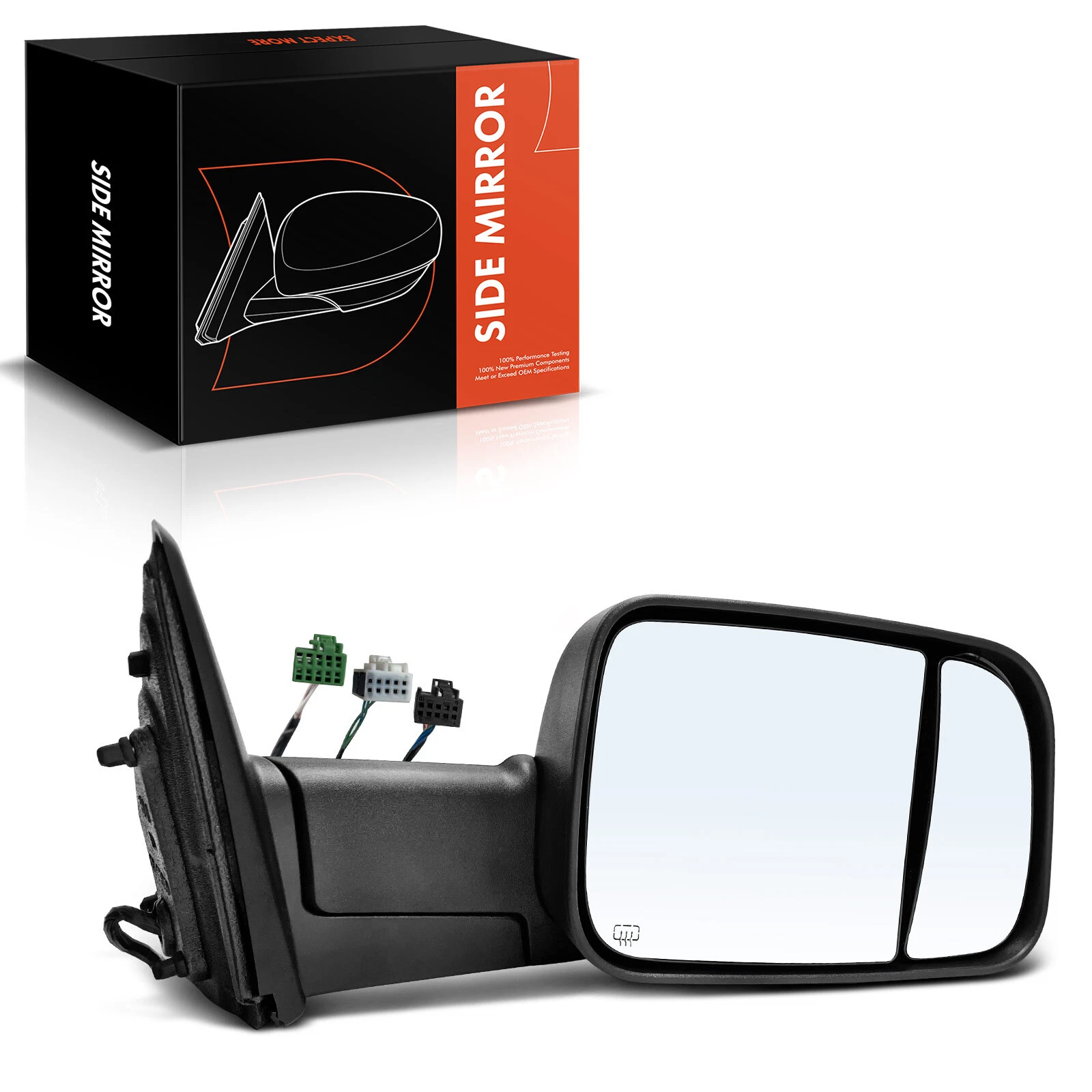 Right Folding Power Heated Turn Signal Towing Mirror for Ram 2500 3500 2019-2022