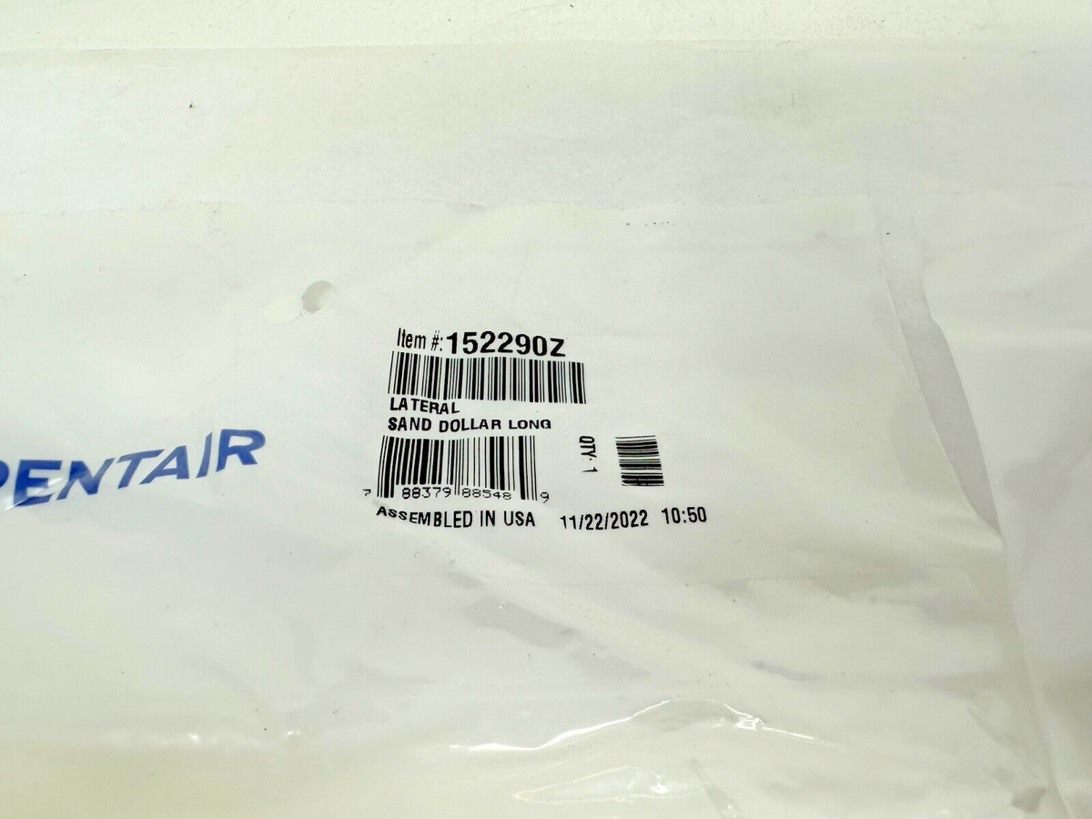 Lot of (2) Pentair Sand Dollar Long Lateral Filters 152290Z Fast