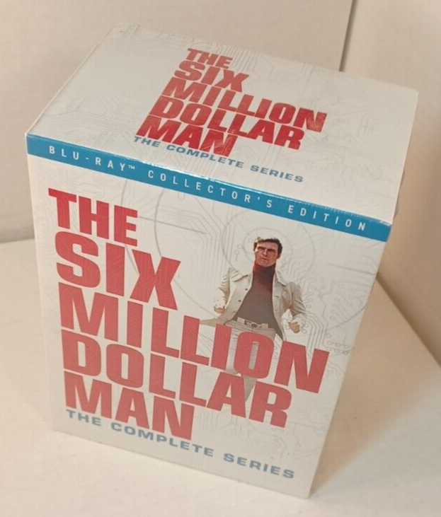 The Six Million Dollar Man: The Complete Series [Blu-ray] NEW-Free