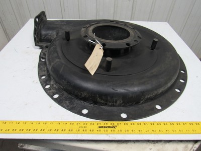C65 8 X 8 Slurry Pump Gum Rubber Half Shell Cover Plate Liner