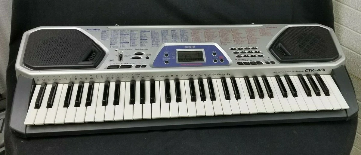 Casio ctk 481 keyboard eBay