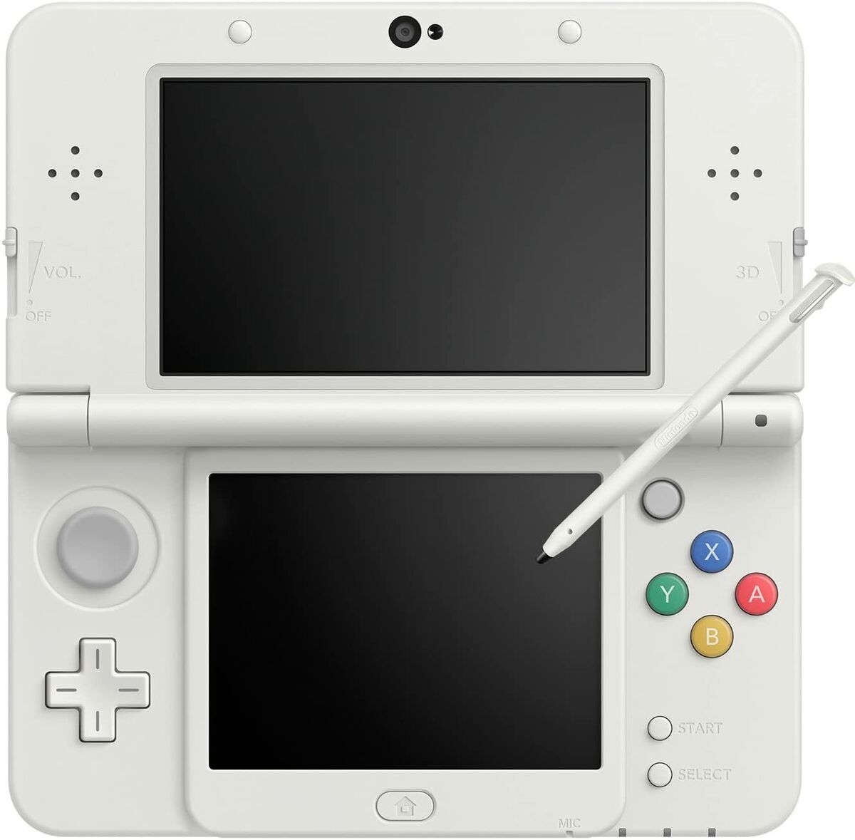 USED Japanese New Nintendo 3DS WHITE with all items KTR-001