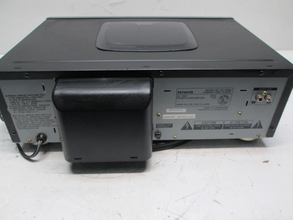 Cambiador de CD Aiwa XC-30MU - para piezas/reparación Foto 3 de 4