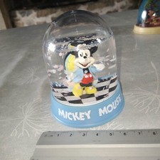 vintage BOULE A NEIGE snow globe DISNEY - SCHMID 1989 -   MICKEY juke box