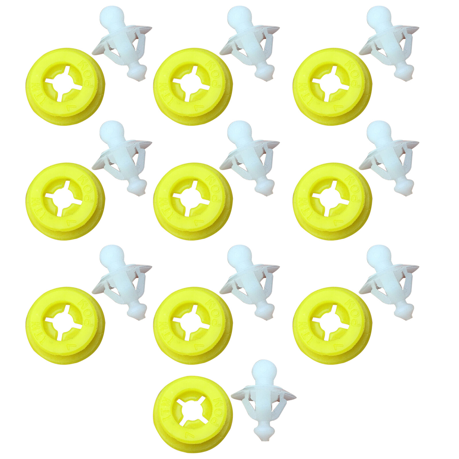 Volvo V60 XC60 SC90 V40 C30 Fender Retainer Clip 30698669 10-Pack