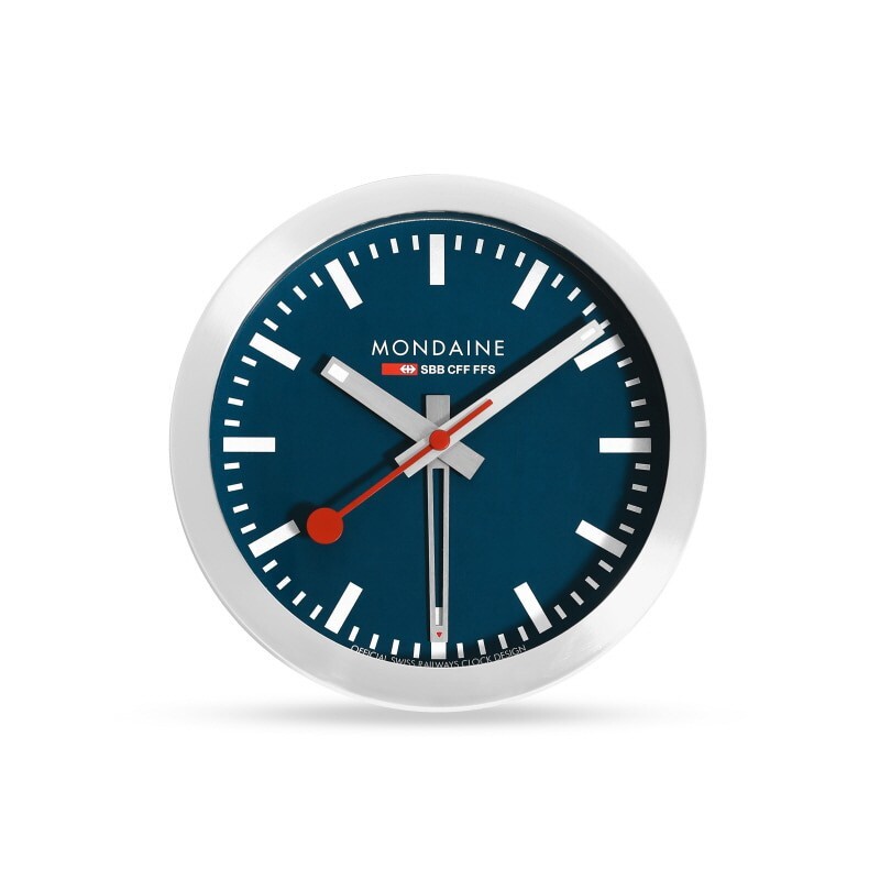 Genuine Mondaine Table Wall Alarm Clock Quartz Watch Diameter