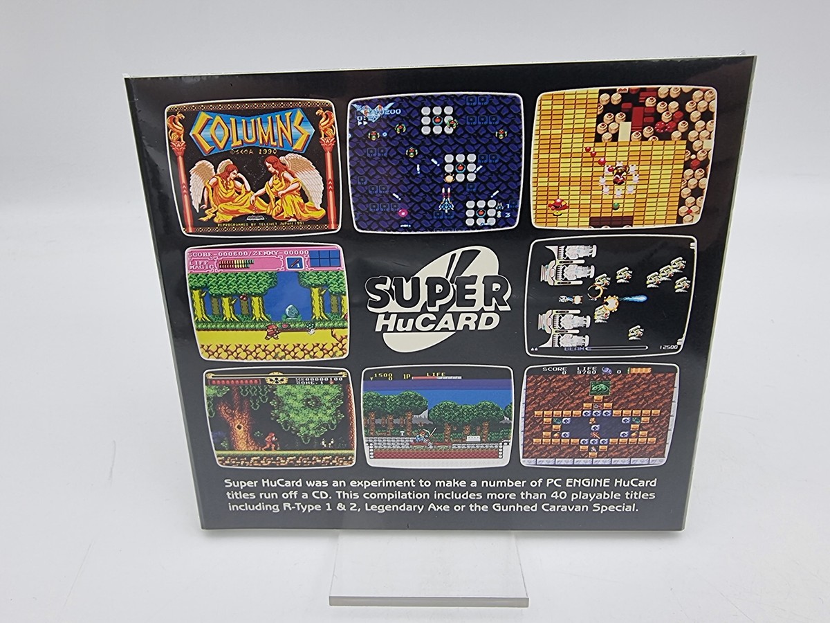 PCエンジン　ソフト　hu card CD-ROM PC ENGINE HU CD-ROM 2 SYSTEM GAME CARD 2.1 ONLY HE SYSTEMS