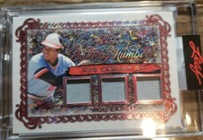 2021 Leaf  Art of Sport Paint By Numbers  RED #'D 5/5 SSP Rod Carew