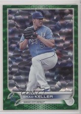 2022 Topps Series 2 Green Foilboard 99/499 Brad Keller #412 ut4