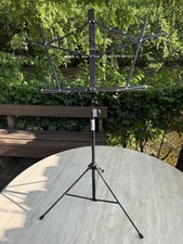 USED Hamilton Sheet Music Stand in Black, Foldable, Adjustable
