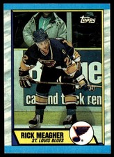 1989-90 Topps Rick Meagher St. Louis Blues #116