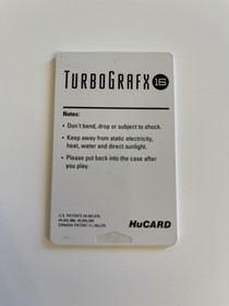 Alien Crush Turbo Grafx-16 Clean/Working 