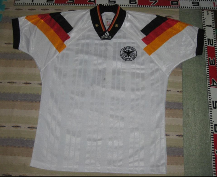 Adidas Germany 1992 Home Jersey #10 Descente M Vintage EQT Football Shirt