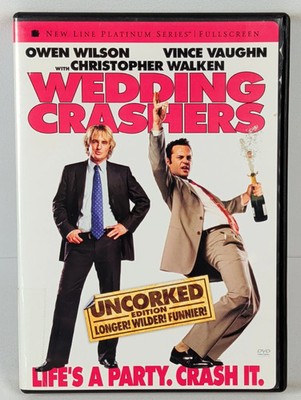 Wedding Crashers (2005) Uncorked Edition DVD Owen Wilson Resurfaced!