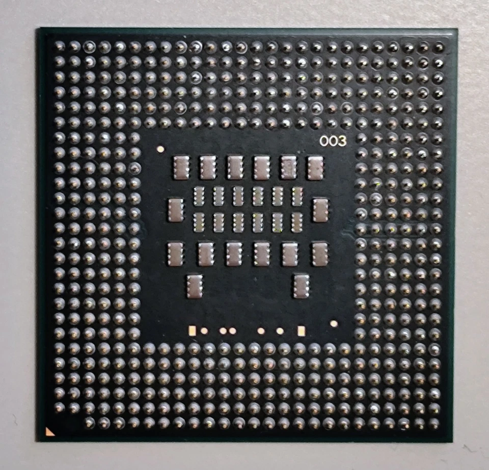 CPU Intel Dual Core DUO T2050 7635A096 SL9BN - Immagine 2 di 2