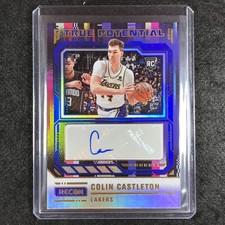 2023-24 Recon COLIN CASTLETON True Potential Rookie Auto Blue 23/75