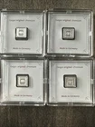 Lot 0f (4) -  1 Gram Silver GEIGER Original in  Capsule Assay .999 fine See Pics