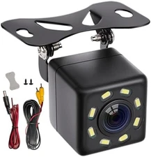 Universal Backup Camera License Plate Mount Car Reverse Night Vision