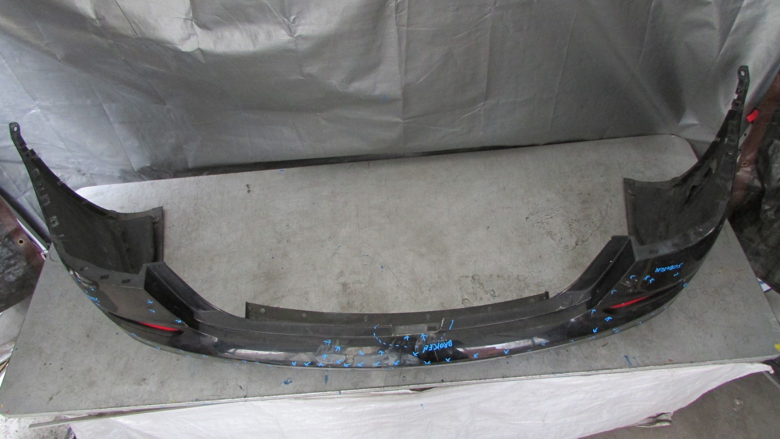 2014-2020 MASERATI QUATTROPORTE Bumper Cover - Rear OEM NO SHIPPING 47036