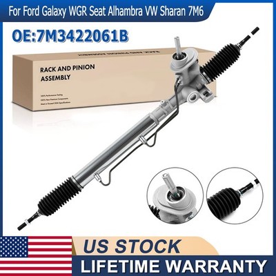 Power Steering Rack and Pinion for Ford Galaxy WGR Seat Alhambra VW Sharan 7M6