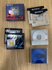 New Sealed MD MiniDisc Mixed Lot of 9 Sony Memorex Neige Gold Premium