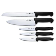 Swiss Eagle Premium Quality Kitchen Knife Set of 5 German Made Stainless Steel