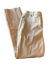 Lauren Ralph Lauren Black Label Womens Khaki Trouser Dress Pants Straight Leg 10