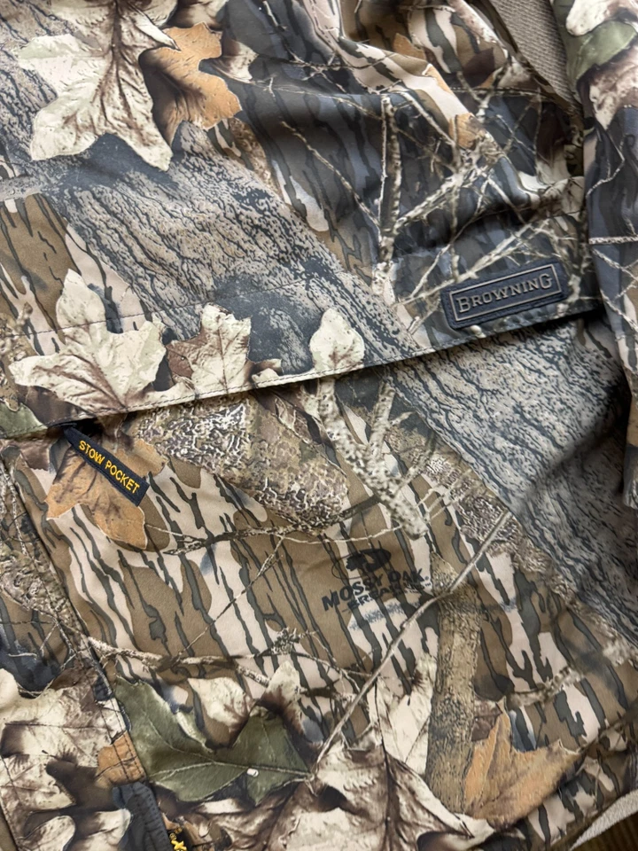 Chaqueta Remington Para Hombres 2XL Marrón Camuflaje Roble Musgo Roble Con Capucha Exterior Caza Foto 2 de 4