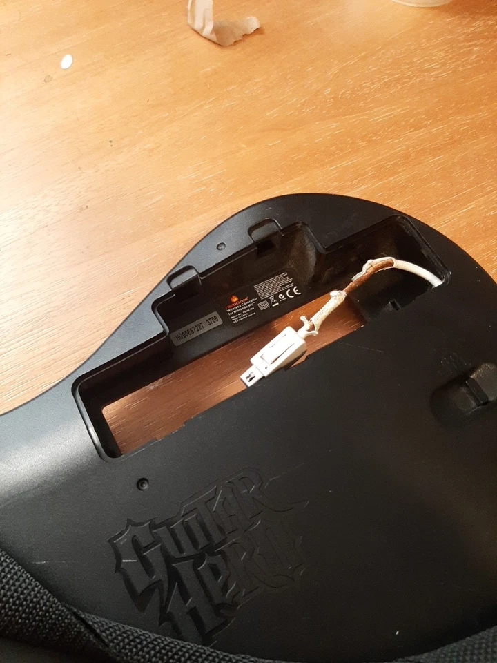 RedOctane Guitar Hero 95455.805 Sunburst Guitar (Nintendo Wii) - Image 2 of 2