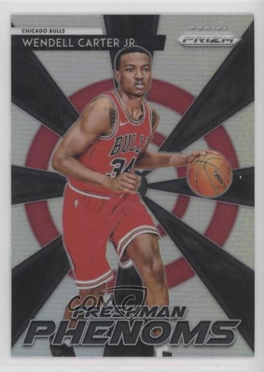 2018-19 Panini Prizm Freshman Phenoms Silver Prizm Wendell Carter Jr #19 fm0