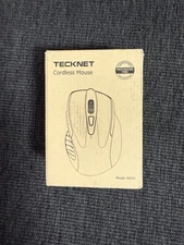 TECKNET Wireless Mouse 2.4G Ergonomic Optical Mouse Computer Mouse for Laptop...