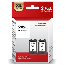 2 PK PG-245XL Black Ink Cartridge for Canon PIXMA iP2820 MG2420 MG2520 Printers
