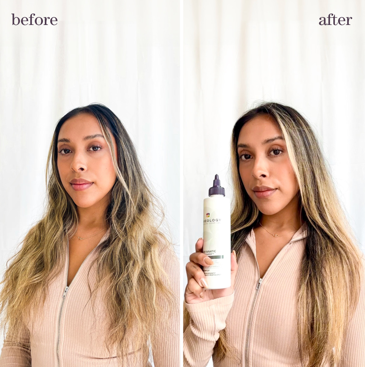 Pureology Color Fanatic Clear Sheer Top Coat Gloss + Heat Protection Hair Spray!