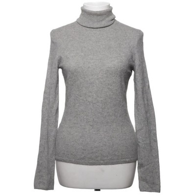 Sutton Studio, Rollkragenpullover, Größe: M, Grau, Kaschmir, Einfarbig #pkF