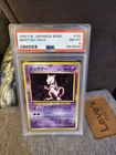1996 Pokémon Japanese Mewtwo PSA 8