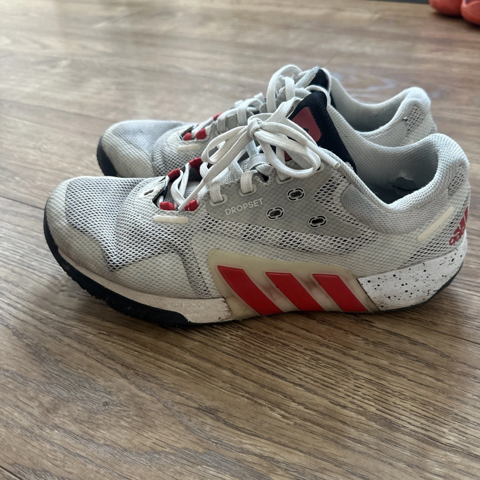 Adidas Drop Set Uomo Uk Taglia 8.5 Campione Trainer