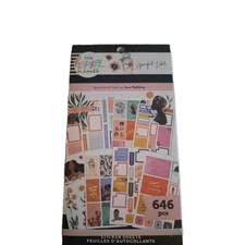 Happy Planner 2025-2026 Spoonful Of Faith Value Pack Planner Stickers 646 Pcs