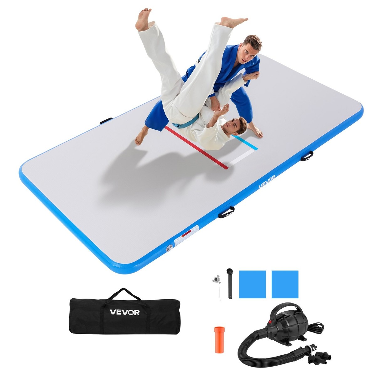 VEVOR 10x5 ft Wrestling Mat Inflatable Martial Arts Thick Mat for