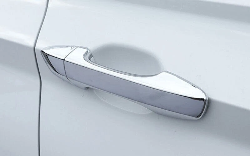 Хромированная отделка накладки на боковую смарт-дверную ручку ABS для Volkswagen Jetta MK7 2019-21 8P - Изображение 4 из 4