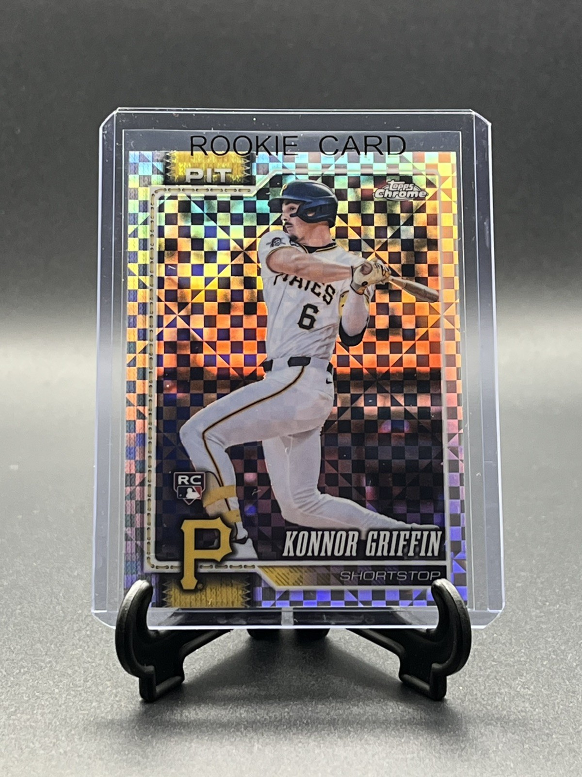 2026 Topps Chrome - Konnor Griffin #74 X-Fractor (RC)