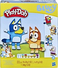 Play-Doh Bluey Make ’n Mash Costumes Playset Toddlers Non-Toxic Modelling Gift