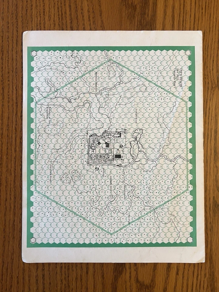 Wilderlands of High Fantasy Judges Guild Dungeons & Dragons 100 % completo con mapas Foto 3 de 4