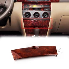 Peach Wood Center Console Storage Box Panel Cover For Toyota Corolla 2003-2008