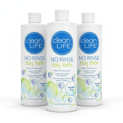 #ad #ad 3 Pack No Rinse Rinse Free Body Wash Paraben free Liquid 16 Oz 473ml Each $24.68