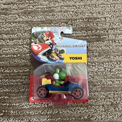 Mariokart Yoshi Collectible Jakks Pacific Figure in Kart