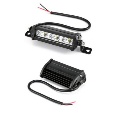 2Pcs 30W 3LED Spot Work Light Bar Fog Headlight Waterproof For Car Off-Road Boat