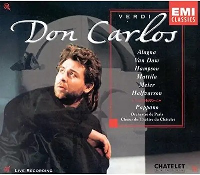 Roberto Alagna - Verdi: Don Carlos (Gesamtaufnahme) (franz.) (Aufnahme Paris Mär
