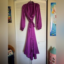 Nasty Gal Vibrant Purple Long Sleeve Dress - Size 4